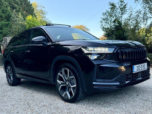 Skoda Kodiaq Estate, Petrol, 2025, Black