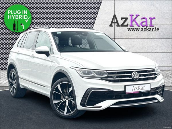 Volkswagen Tiguan SUV, Petrol Plug-in Hybrid, 2023, White