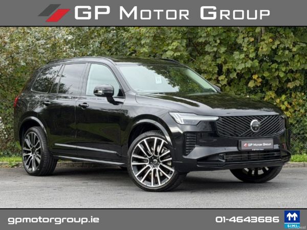 Volvo XC90 Estate, Petrol Plug-in Hybrid, 2025, Black