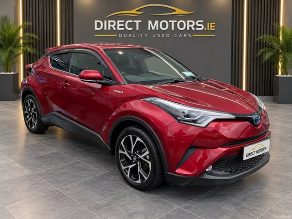 Toyota C-HR Hatchback, Petrol Hybrid, 2019, Red