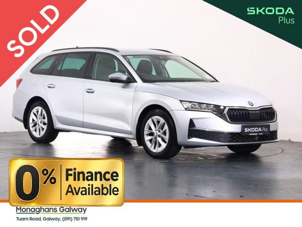 Skoda Octavia Estate, Diesel, 2025, Grey