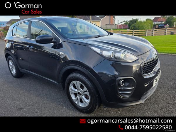 Kia Sportage Estate, Diesel, 2017, Black