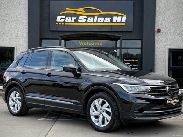 Volkswagen Tiguan SUV, Diesel, 2021, Black