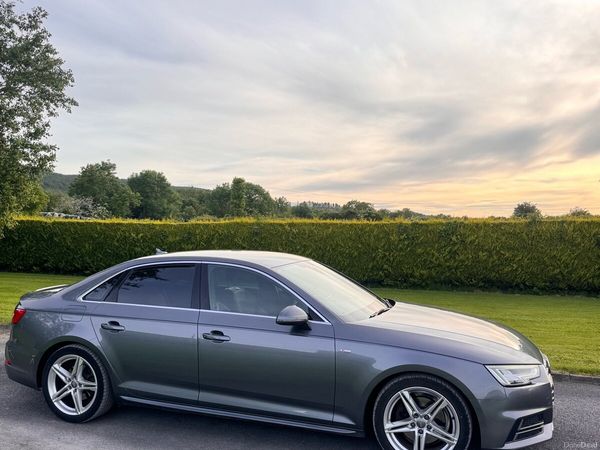 Audi A4 Saloon, Diesel, 2017, Grey