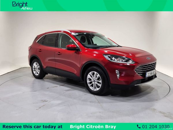 Ford Kuga MPV, Petrol Plug-in Hybrid, 2021, Red