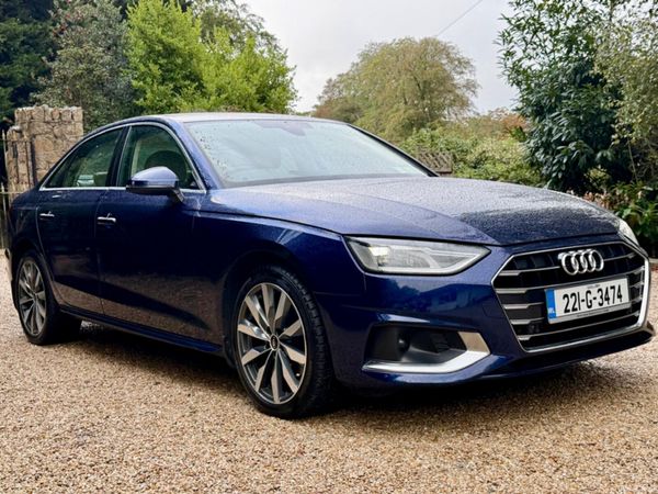 Audi A4 Saloon, Diesel, 2022, Blue