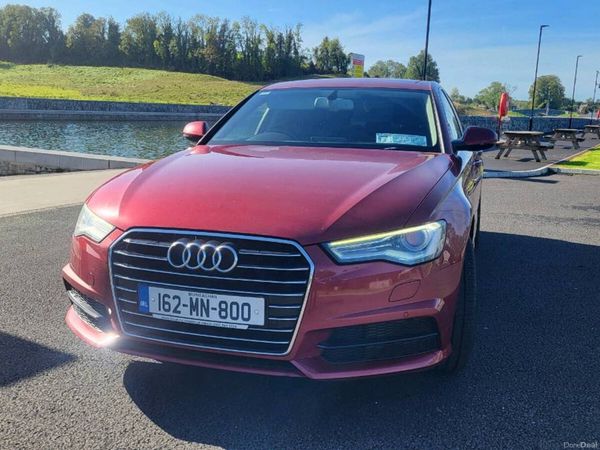 Audi A6 Saloon, Diesel, 2016, Red