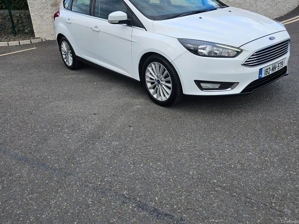 Ford Focus Hatchback, Diesel, 2018, White