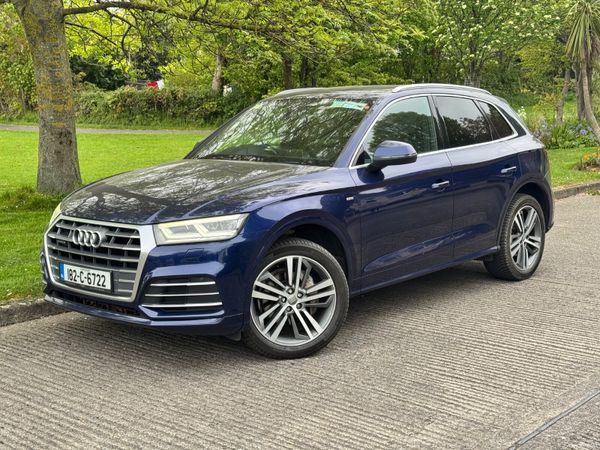 Audi Q5 SUV, Diesel, 2018, Blue