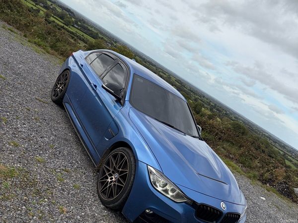 BMW 3-Series Saloon, Diesel, 2015, Blue