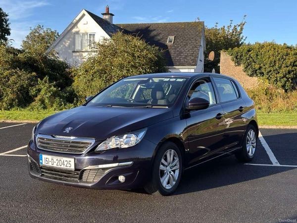 Peugeot 308 Hatchback, Diesel, 2015, Blue
