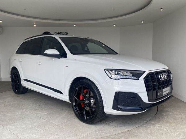 Audi Q7 SUV, Diesel Hybrid, 2021, White