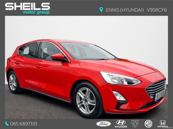 Ford Focus Hatchback, Diesel, 2019, Red