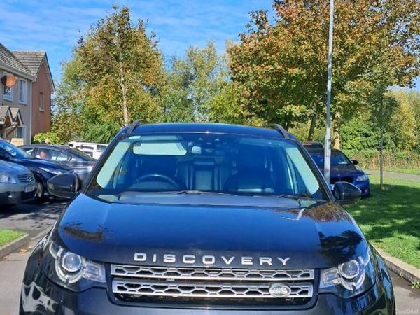 Land Rover Discovery Sport SUV, Diesel, 2015, Black