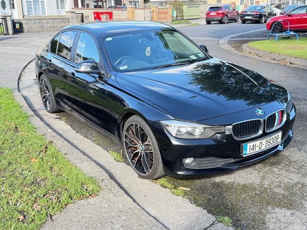 BMW 3-Series Saloon, Diesel, 2014, Black