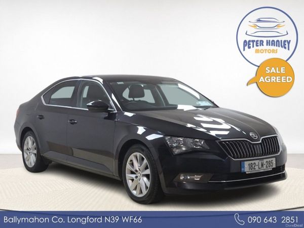 Skoda Superb Hatchback, Diesel, 2018, Black