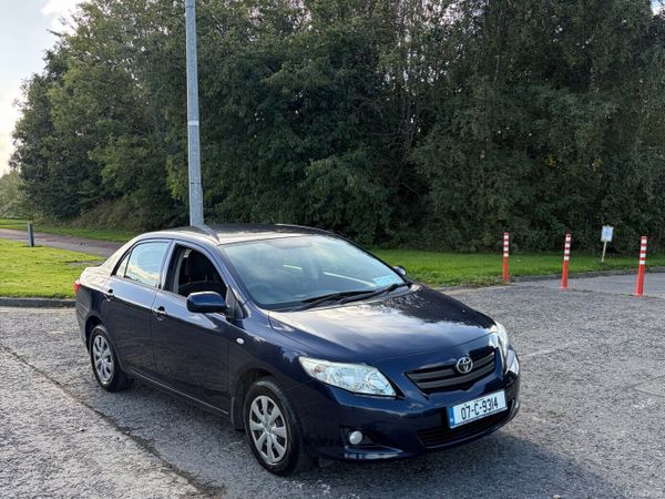 Toyota Corolla Saloon, Petrol, 2007, Blue