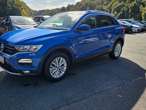 Volkswagen T-Roc SUV, Petrol, 2020, Blue
