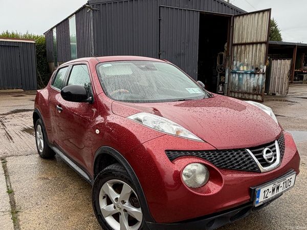 Nissan Juke SUV, Diesel, 2012, Red
