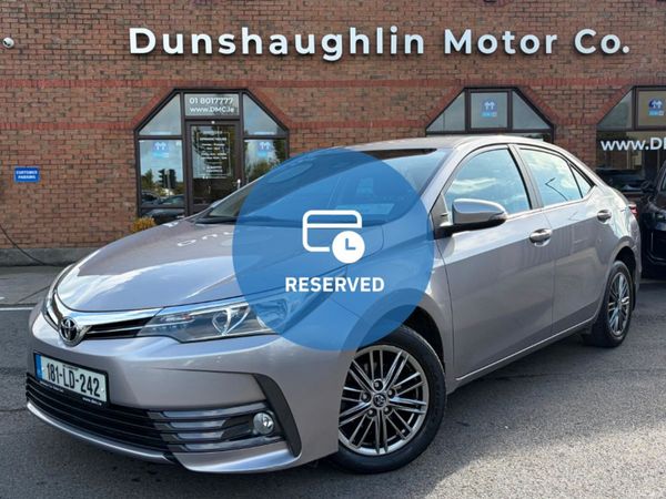Toyota Corolla Saloon, Petrol, 2018, Grey