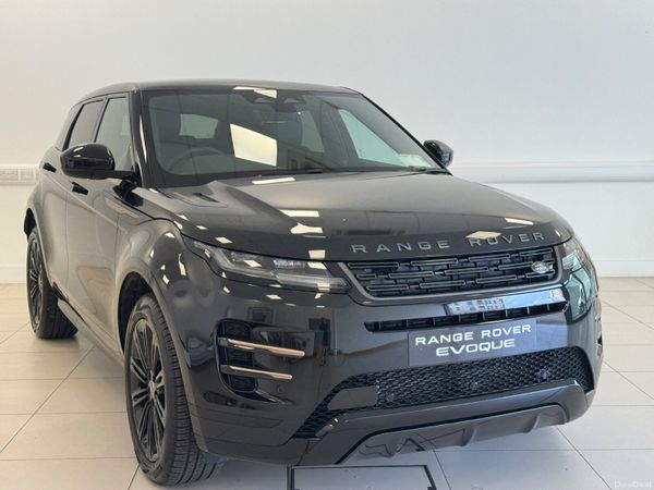 Land Rover Range Rover Evoque SUV, Petrol Plug-in Hybrid, 2026, Black