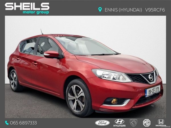 Nissan Pulsar Hatchback, Petrol, 2019, Red