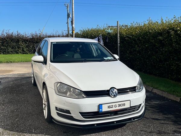 Volkswagen Golf Hatchback, Diesel, 2016, White