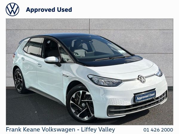 Volkswagen ID.3 Hatchback, Electric, 2023, White