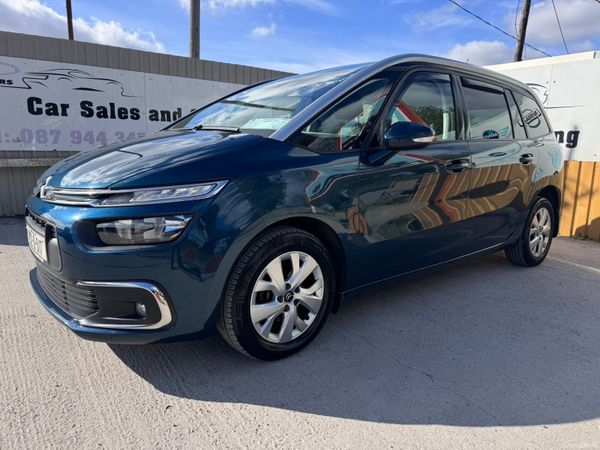 Citroen Grand C4 Picasso Hatchback, Diesel, 2020, Blue