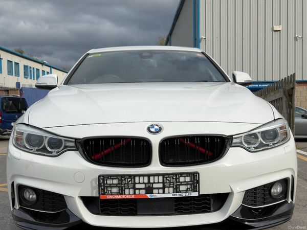 BMW 4-Series Saloon, Petrol, 2016, White