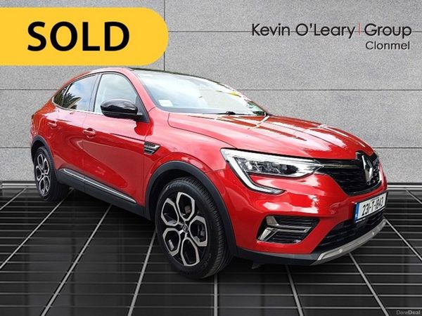 Renault Arkana Hatchback, Petrol, 2023, Red