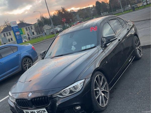 BMW 3-Series Saloon, Diesel, 2018, Black