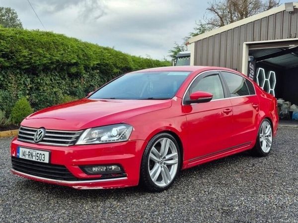 Volkswagen Passat Saloon, Diesel, 2014, Red