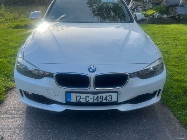 BMW 3-Series Saloon, Diesel, 2012, White
