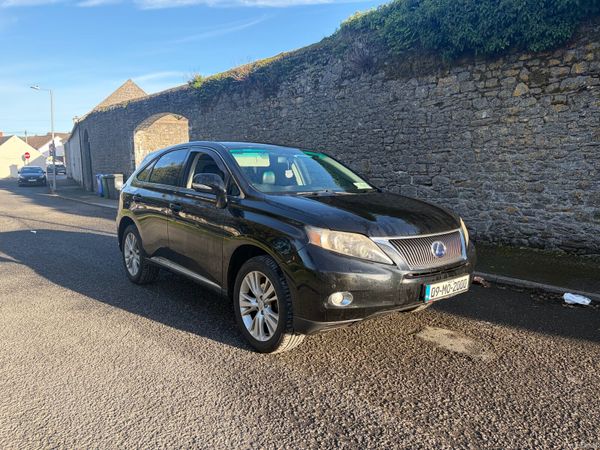 Lexus RX SUV, Petrol Hybrid, 2009, Black