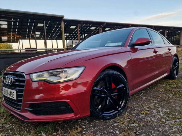 Audi A6 Saloon, Diesel, 2012, Red