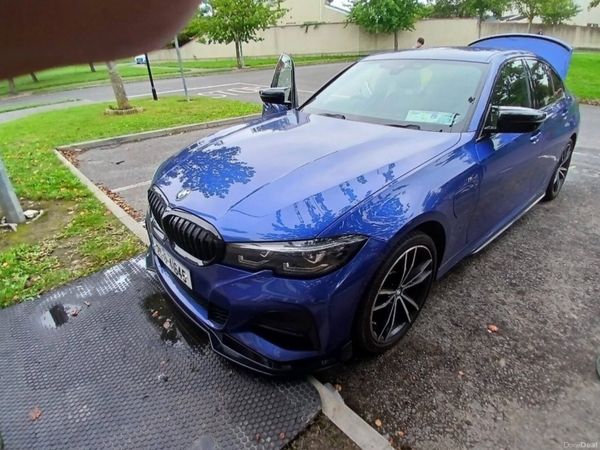 BMW 3-Series Saloon, Petrol Plug-in Hybrid, 2021, Blue
