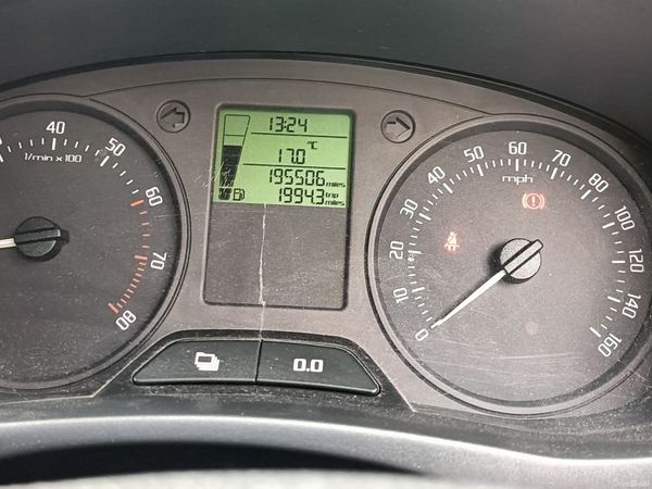 Skoda Fabia Hatchback, Petrol, 2010, Red