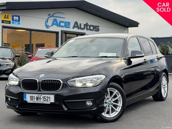 BMW 1-Series Hatchback, Diesel, 2018, Black