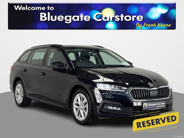Skoda Octavia Estate, Petrol Hybrid, 2024, Black