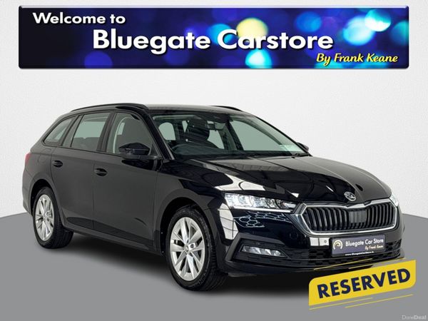 Skoda Octavia Estate, Petrol Plug-in Hybrid, 2024, Black