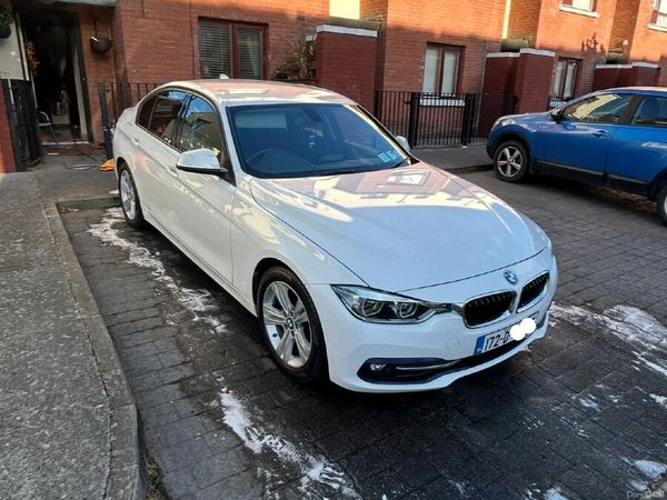 BMW 3-Series Saloon, Diesel, 2017, White