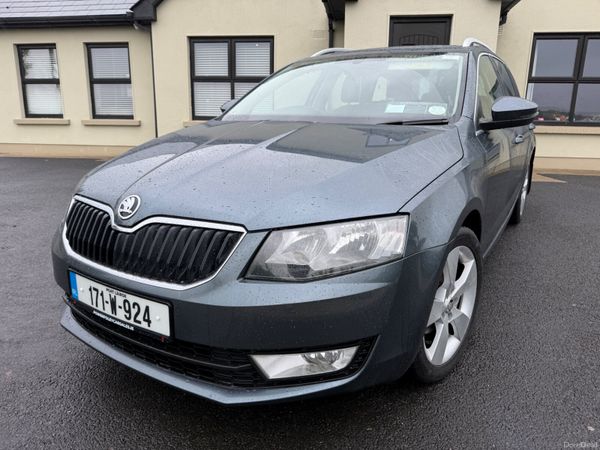 Skoda Octavia Estate, Diesel, 2017, Grey