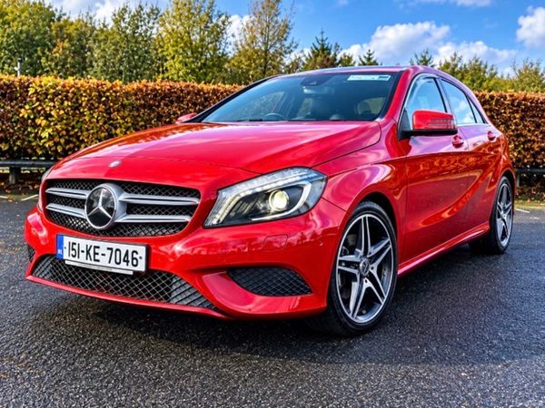 Mercedes-Benz A-Class Hatchback, Petrol, 2015, Red