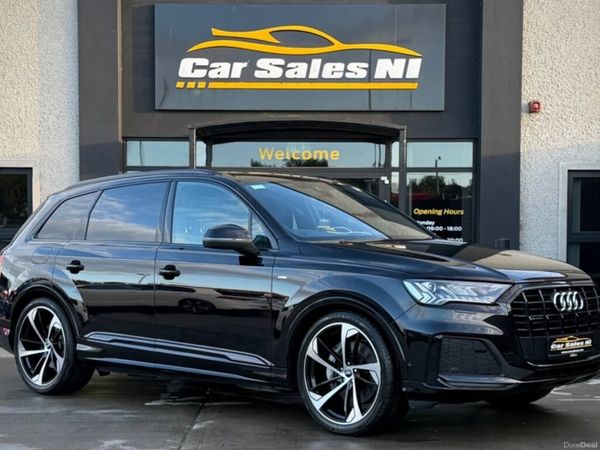 Audi Q7 SUV, Diesel Hybrid, 2024, Black