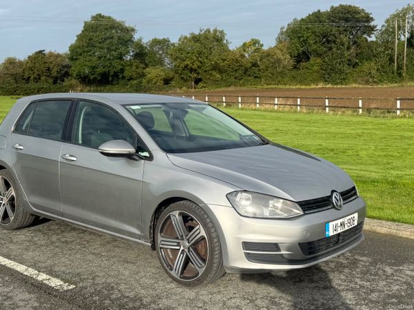 Volkswagen Golf Hatchback, Diesel, 2014, Silver