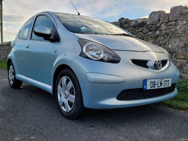 Toyota Aygo Hatchback, Petrol, 2008, Blue