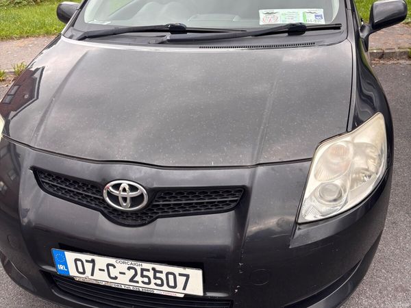 Toyota Auris Hatchback, Petrol, 2007, Black