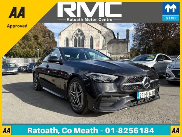 Mercedes-Benz C-Class Saloon, Diesel Hybrid, 2023, Grey