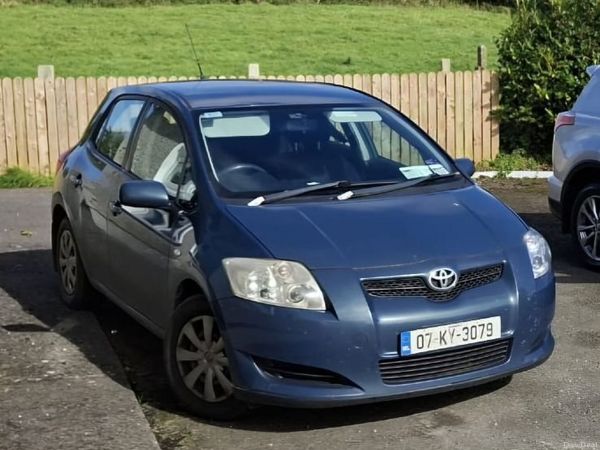 Toyota Auris Hatchback, Petrol, 2007, Blue
